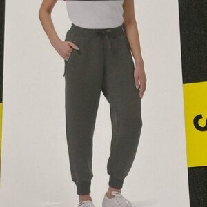 NWT Kirkland Signature Olive Green Drawstring Joggers